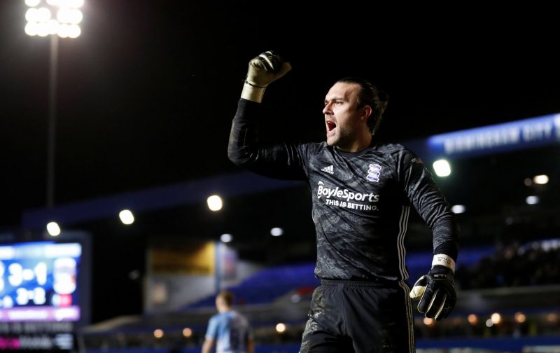 Birmingham City These fans are thrilled to see Lee Camp included in