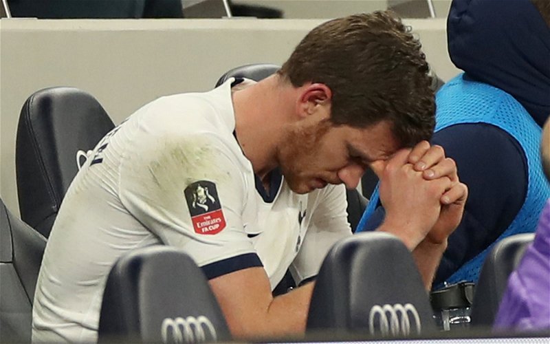 Image for Tottenham: Fans react to Jan Vertonghen’s potential depature