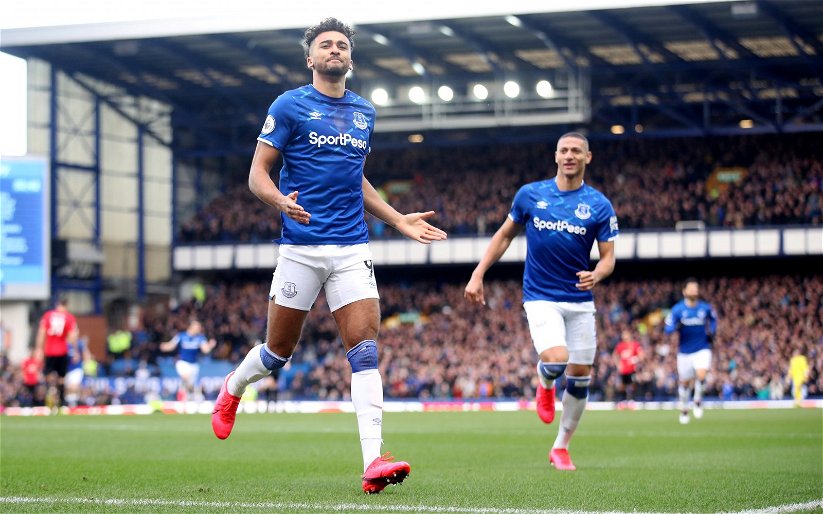 Image for Everton: Fans react to Dominic Calvert-Lewin footage