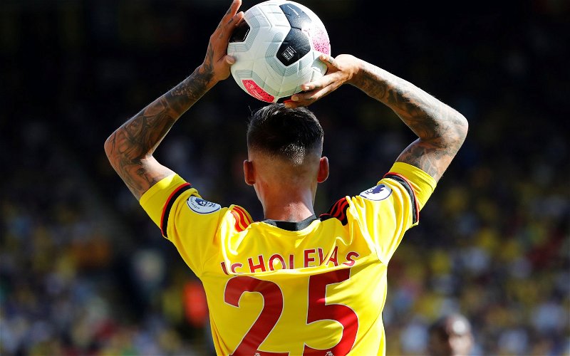 Image for Watford: Fans react positively to footage of classic Jose Holebas goal