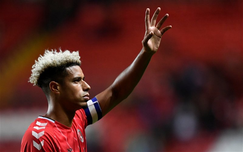 Image for Charlton Athletic: Addicks striker Lyle Taylor attracting interest from Premier League side Burnley