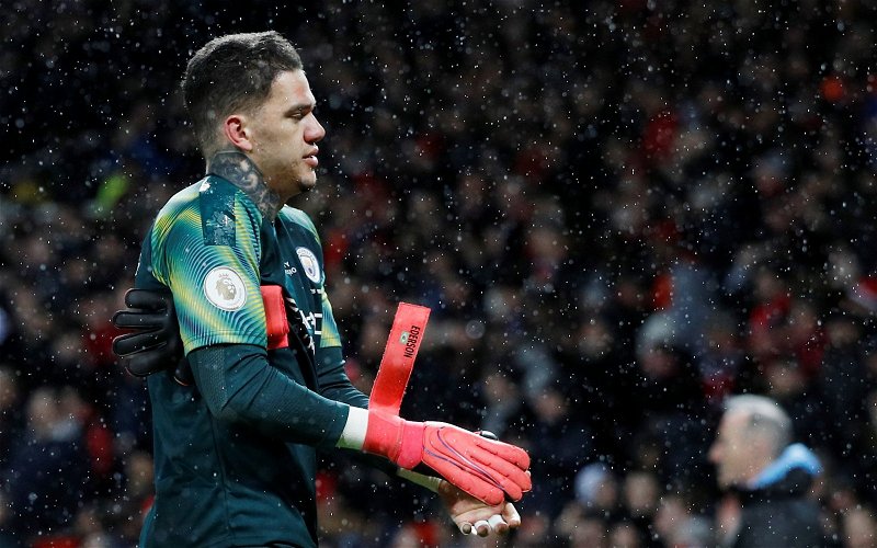 Image for Manchester City: Fans rate Ederson’s performances this season