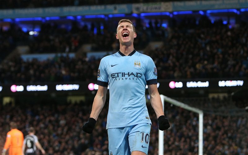 Image for West Ham: Signing Edin Dzeko would be ‘a backward step’ in the eyes of Carlton Palmer