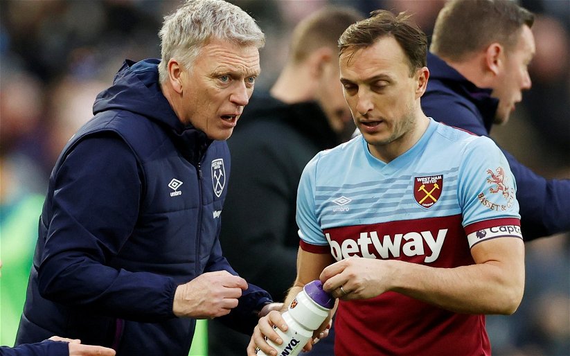 Image for West Ham United: David Moyes shares his thoughts on Mark Noble