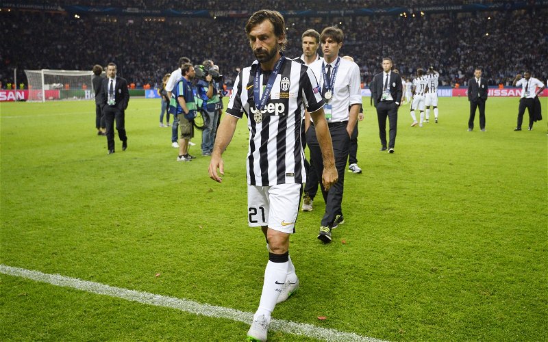 Image for Celtic: Some Hoops fans laud Andrea Pirlo