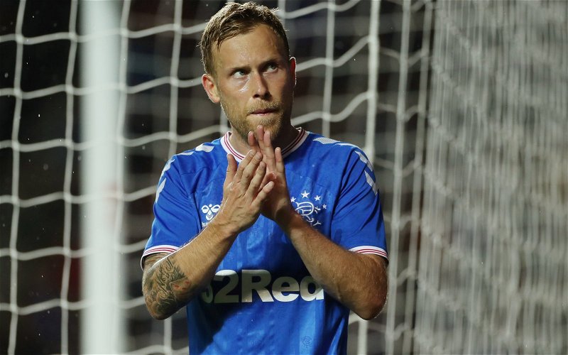 Image for Rangers: Fans react to footage of Scott Arfield
