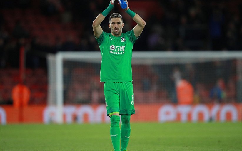 Image for Crystal Palace: Dan Cook expects Vicente Guaita to start next week