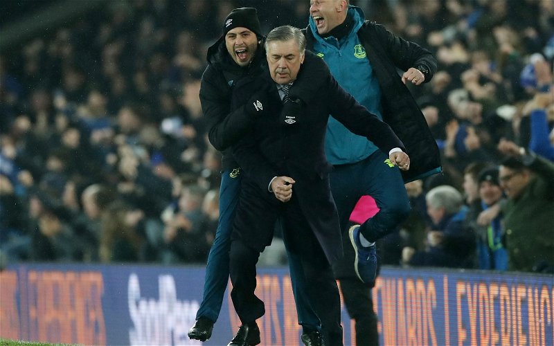 Image for Everton: Fans react to footage of Davide Ancelotti