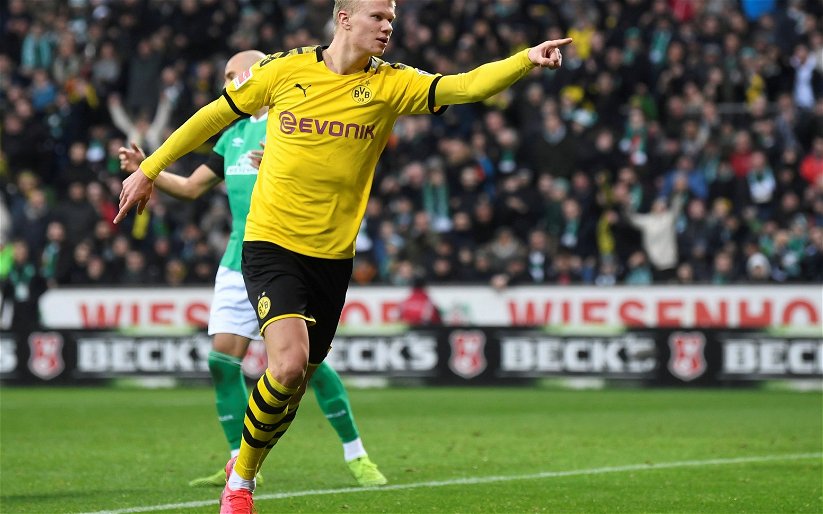 Image for Manchester City are looking at Borussia Dortmund’s Erling Haaland