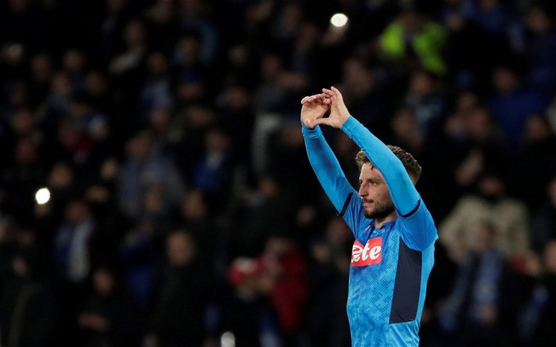 Image for Manchester City: Fans react to reports of interest in Dries Mertens
