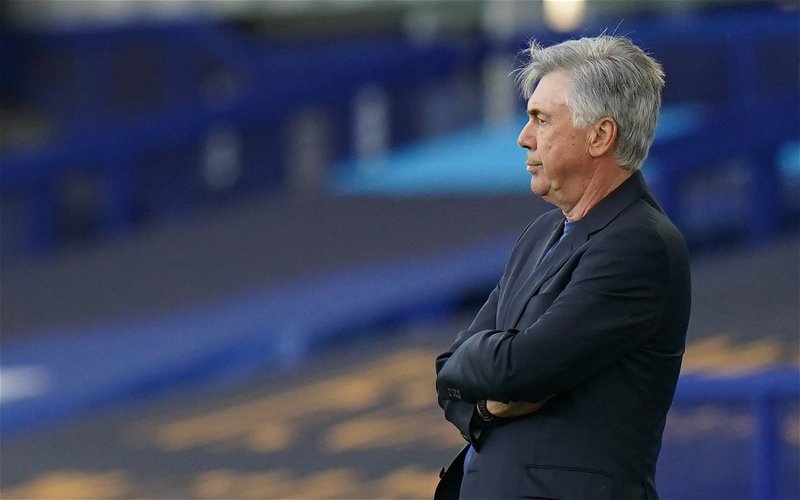 Image for Everton: Journalist airs that Carlo Ancelotti has ‘a big job on his hands’