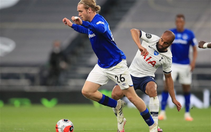 Image for Exclusive: Carlton Palmer thinks Leeds United could target Everton’s Tom Davies