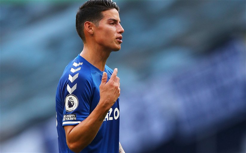 Image for Everton: Journalist issues damning James Rodriguez claim