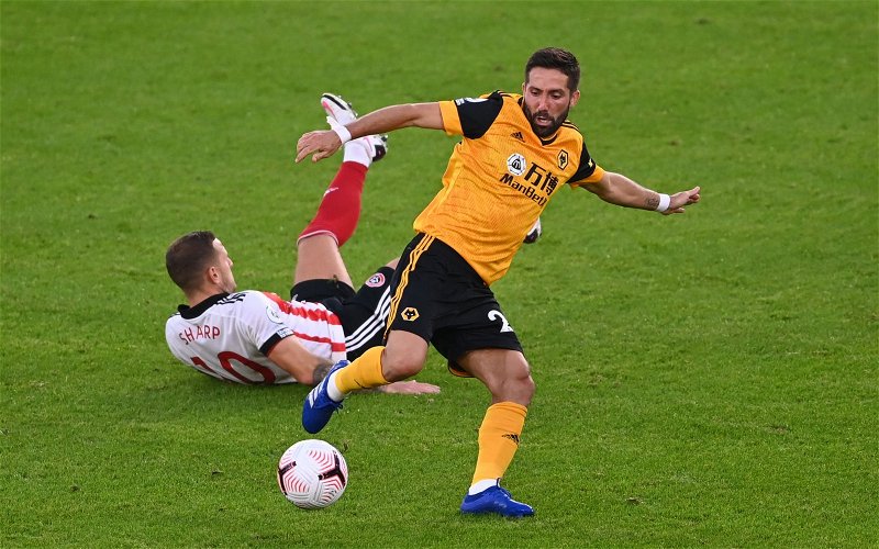 Image for Wolves: Tim Spiers airs some criticism of Joao Moutinho