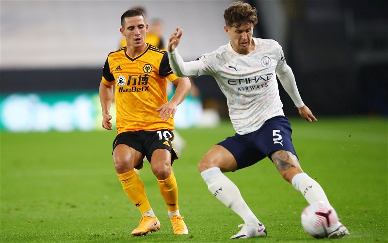 Image for Wolves: Tim Spiers heaps praise on Daniel Podence