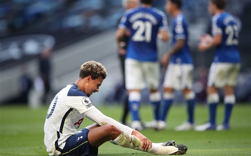 Image for Tottenham Hotspur: Fans unleash fury at Dele Alli’s display