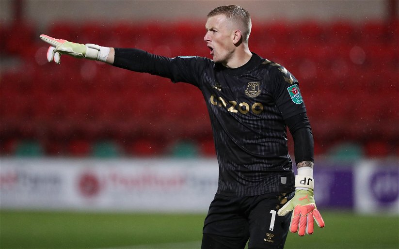Image for Everton: Gavin Buckland starting to worry about Jordan Pickford’s form
