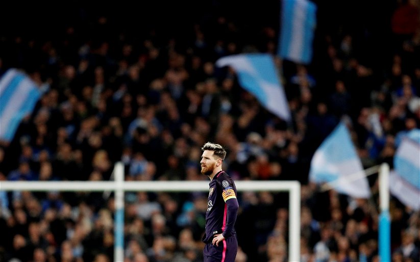 Image for Manchester City: Sam Lee suggests that City will ‘be staying in touch’ with Lionel Messi