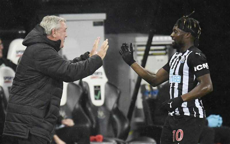 Image for Newcastle United: Liam Kennedy discusses Steve Bruce’s and Allan Saint-Maximin’s relationship