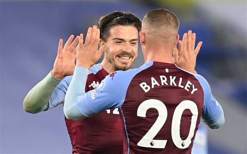 Image for Aston Villa: Clinton Morrison praises Jack Grealish’s role in the club signing Ross Barkley