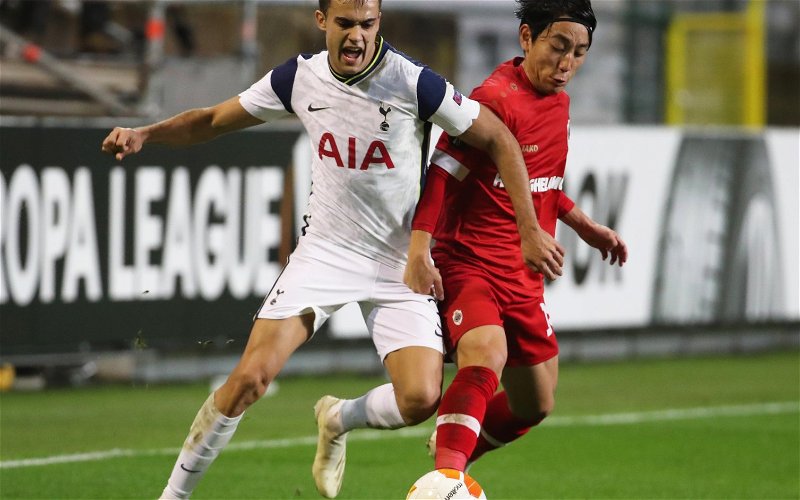 Image for Tottenham Hotspur: Alasdair Gold not impressed with Sergio Reguilon
