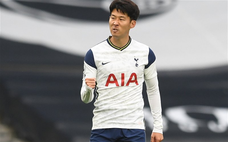 Image for Tottenham Hotspur: Gold slams Son for 6/10 performance