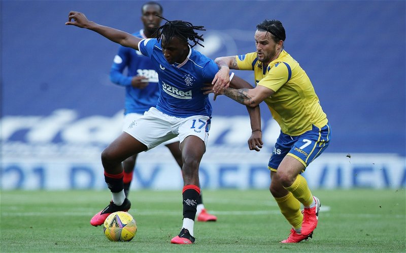 Image for Rangers: Ross Bennett thinks Joe Aribo will play ‘a massive role’ for the Gers this term