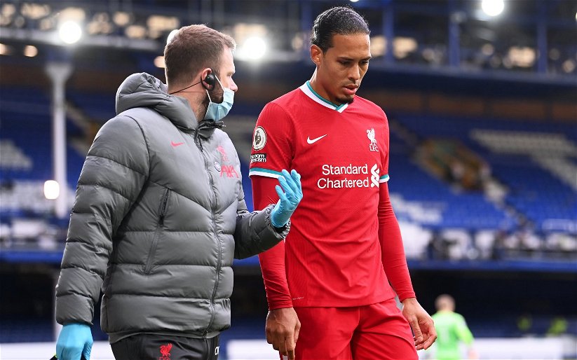 Image for Liverpool: Jamie Carragher thinks that Van Dijk’s injury blows the title race wide open