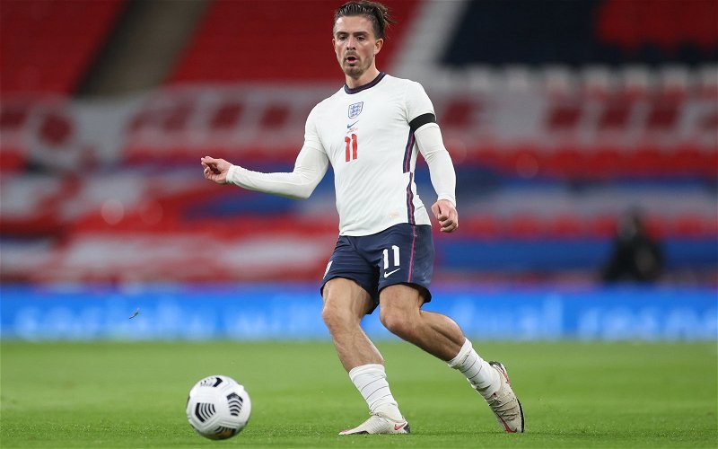 Image for Aston Villa: Elis James states his worry that Jack Grealish’s England career could be a ‘damp squib’