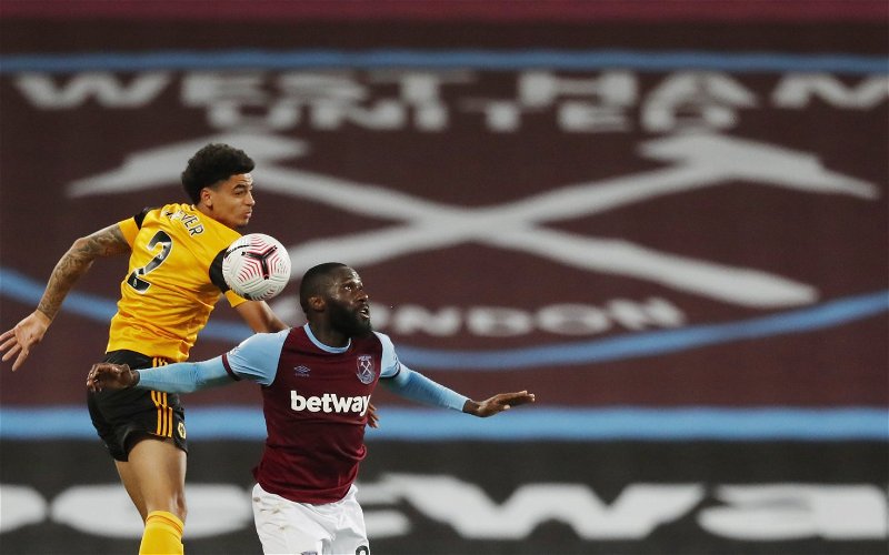 Image for West Ham United: ExWHUemployee reveals Arthur Masuaku could miss rest of season with injury