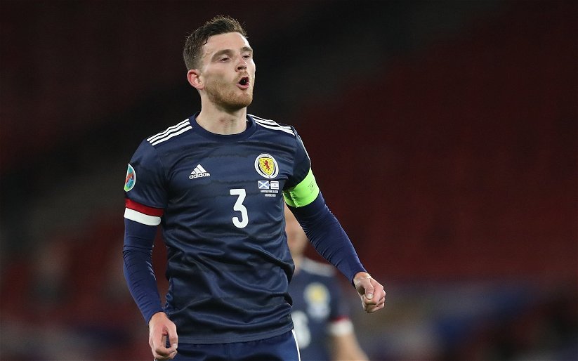 Image for Liverpool: Journalist discusses Andy Robertson’s current fitness situation