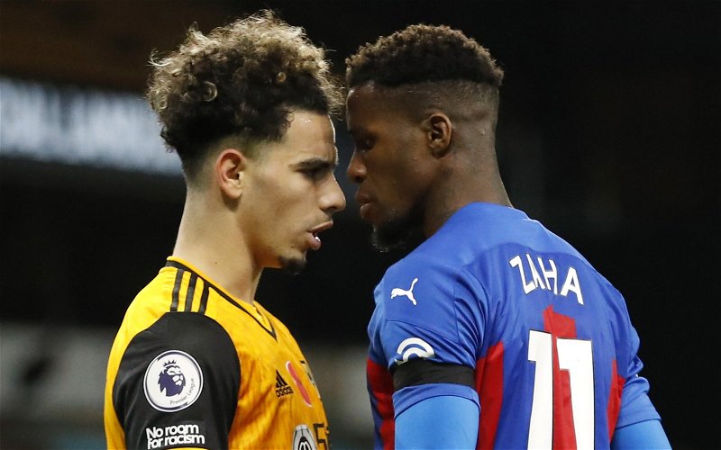 Image for Crystal Palace: Kieran Maguire offers his thoughts on Wilfried Zaha’s future at the club
