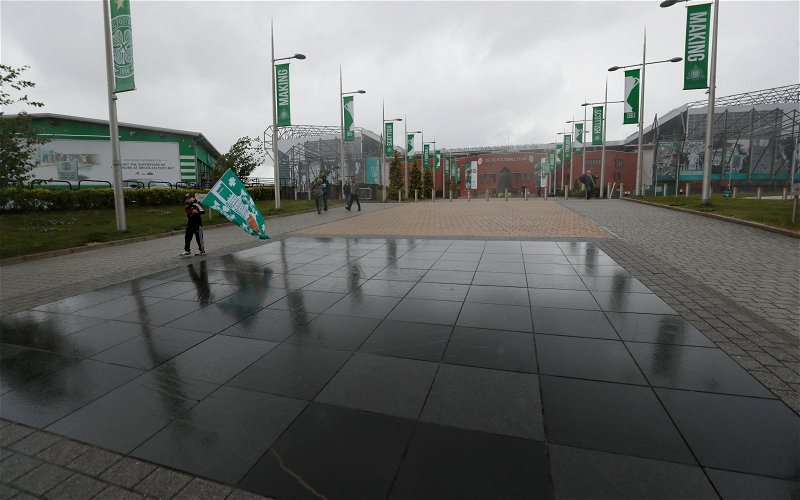 Image for Celtic: Fans react as video outside Parkhead emerges