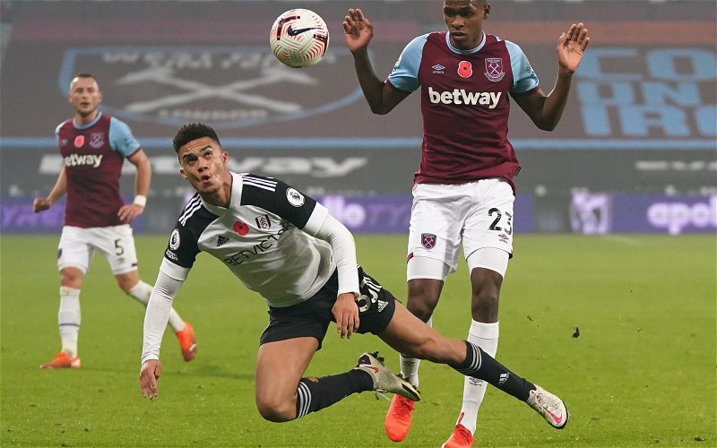 Image for West Ham United: Roshane Thomas claims Issa Diop is in line for more game time