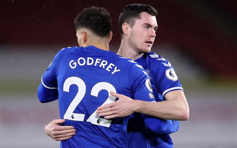 Image for Everton: Ben Godfrey injury update revealed on Instagram