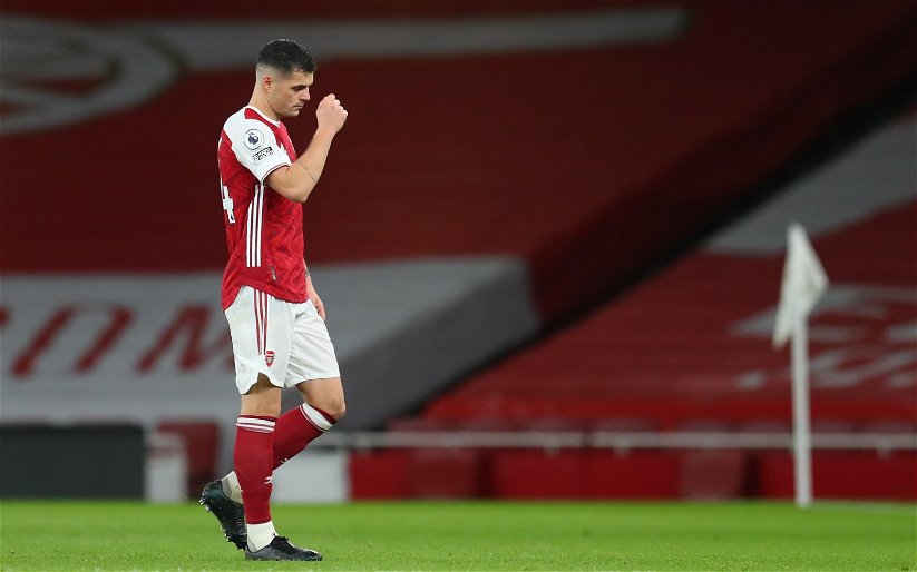 Image for Arsenal: Charles Watts claims Granit Xhaka could make final appearance against Everton