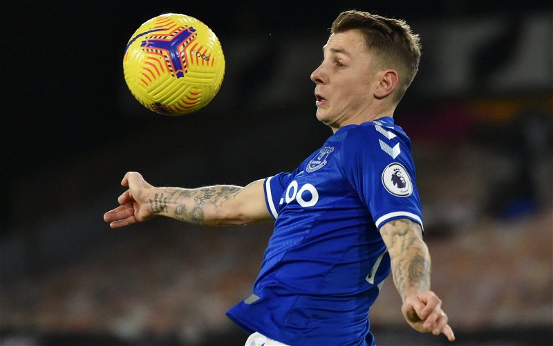 Image for Everton: Journalist talks Lucas Digne’s future following claims about him and Rafael Benitez