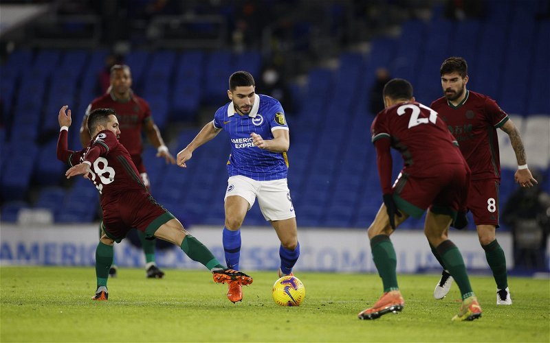 Image for Everton: Alex Crook claims Neal Maupay is not the goalscorer the team needs