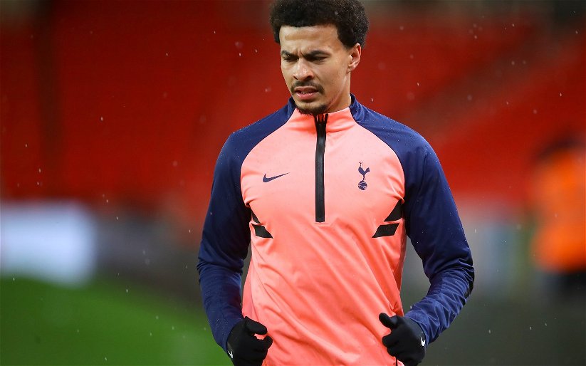 Image for Tottenham Hotspur: Fans left furious with Dele Alli’s Arsenal display