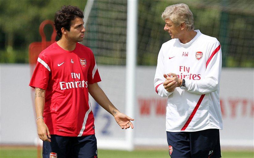 Image for Arsenal: Cesc Fabregas discusses Arsene Wenger’s tactics and philosophy
