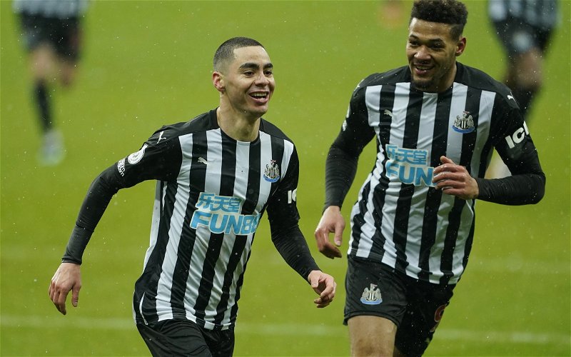 Image for Newcastle United: Fans react to footage from their club showing Miguel Almiron
