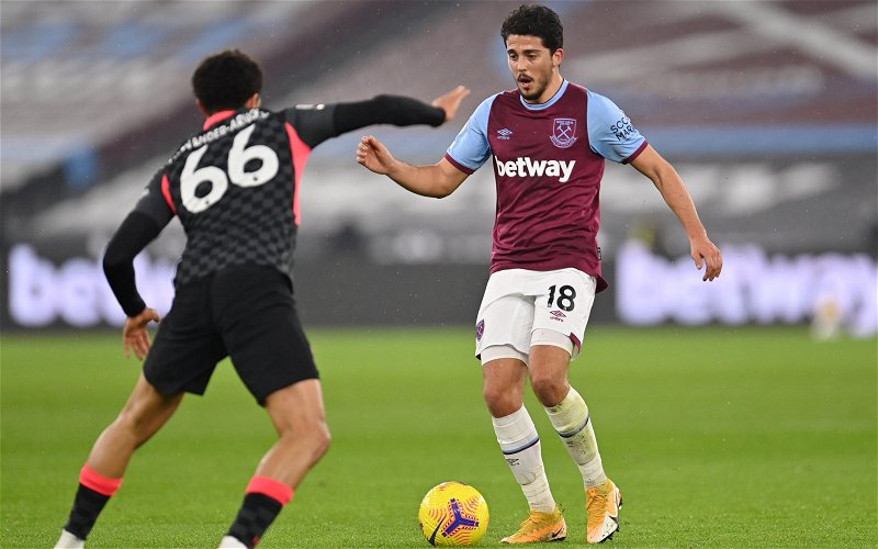 Image for West Ham United: Pablo Fornals’ 6/10 performance left a lot to be desired against Southampton