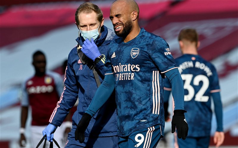 Image for Arsenal: Journalist discusses Alexandre Lacazette’s situation