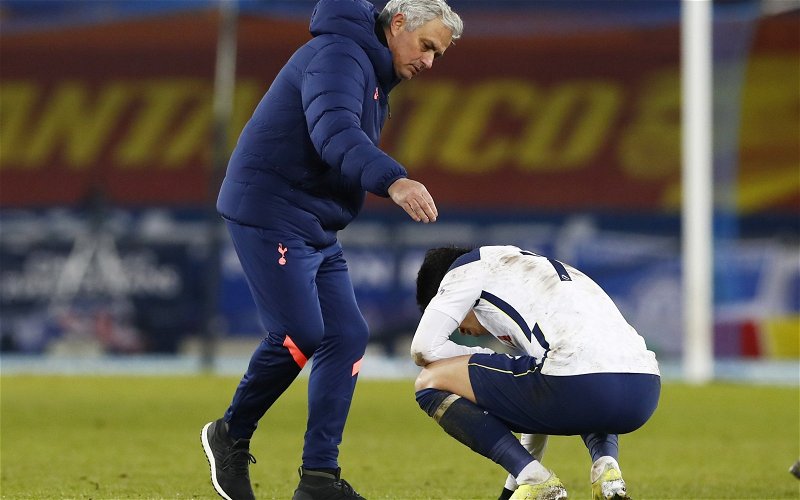 Image for Tottenham Hotspur: Fans react to Jose Mourinho footage after Manchester City defeat