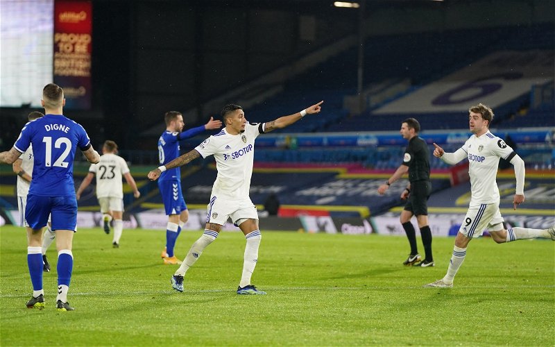 Image for Leeds United: Fans praise Raphinha’s first-half performance