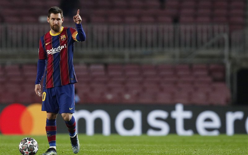 Image for Manchester City: Journalist shares hopes over Lionel Messi transfer deal
