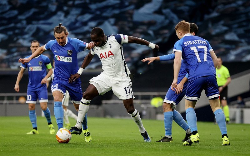 Image for Tottenham Hotspur: Fans slam Moussa Sissoko’s display