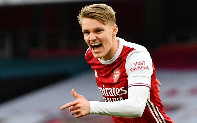 Image for Arsenal: Bunting raves about ‘outstanding’ Odegaard