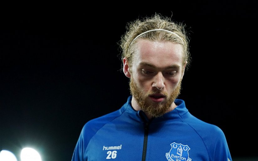 Image for Everton: Tom Davies sends Frank Lampard encouraging message