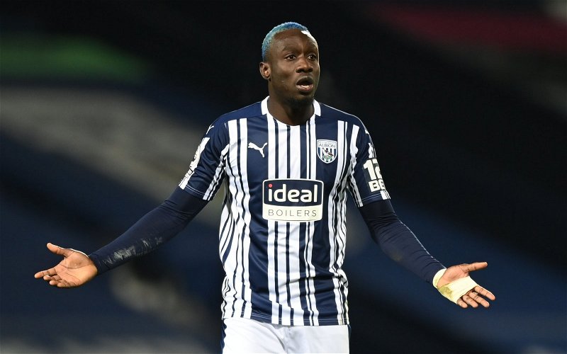 Image for West Bromwich Albion: Journalist slams Mbaye Diagne after Crystal Palace defeat